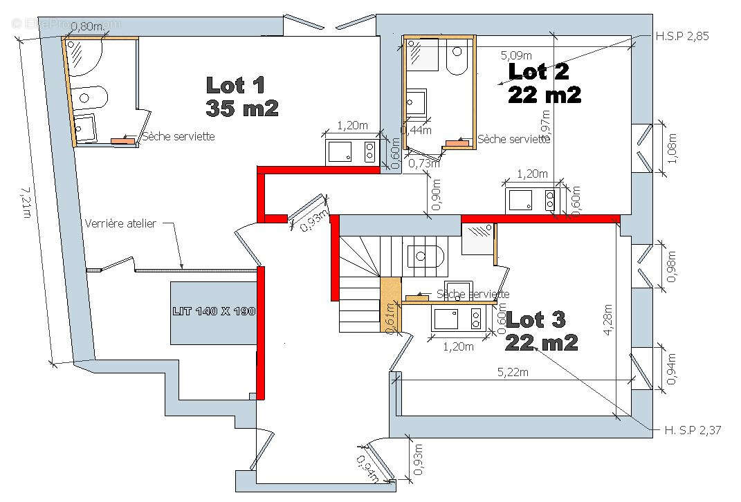Appartement à DARDILLY