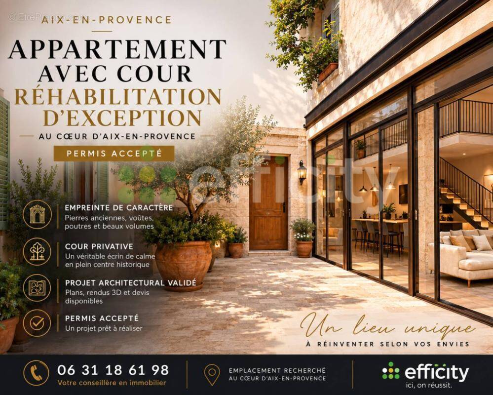 Photo Appartement à Aix-En-Provence au prix de 690 000€