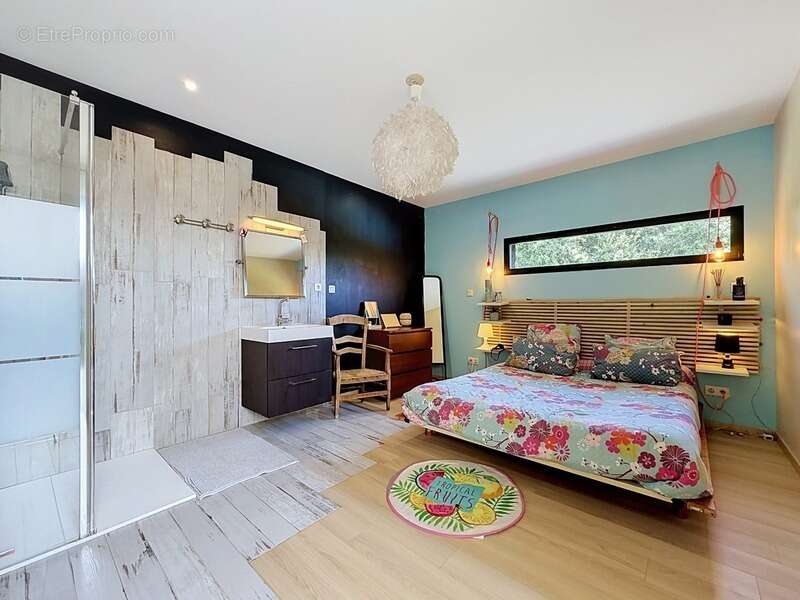 Juvignac : fontcaude – villa contemporaine en bois avec piscine et vue panoramique sur le golf - photo 11