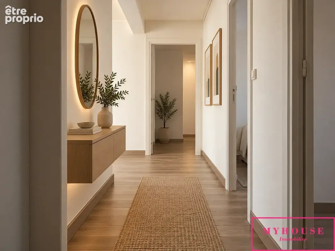 Appartement 4 pièces, trois chambres, 62 m2 - photo 9