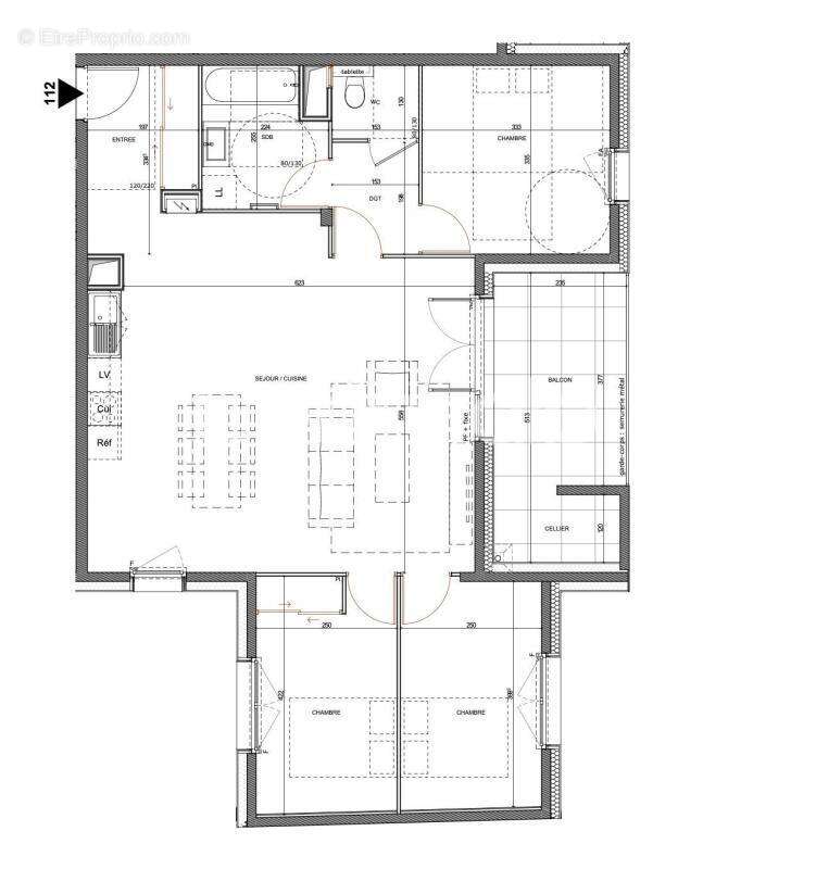 Vente - Appartement - 4 pièces - 88 m² - 514 000 € - ANNECY - photo 6