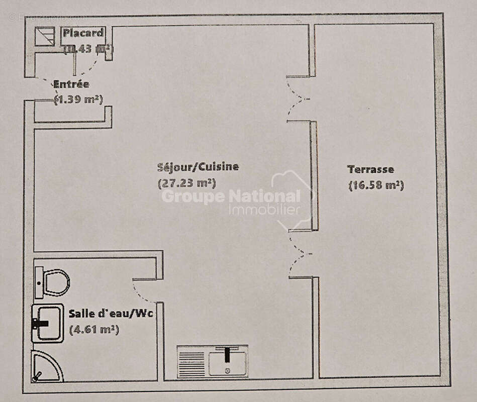 Appartement Versailles 2 pièce(s) 34 m2 + TERRASSE de 17m² - photo 10