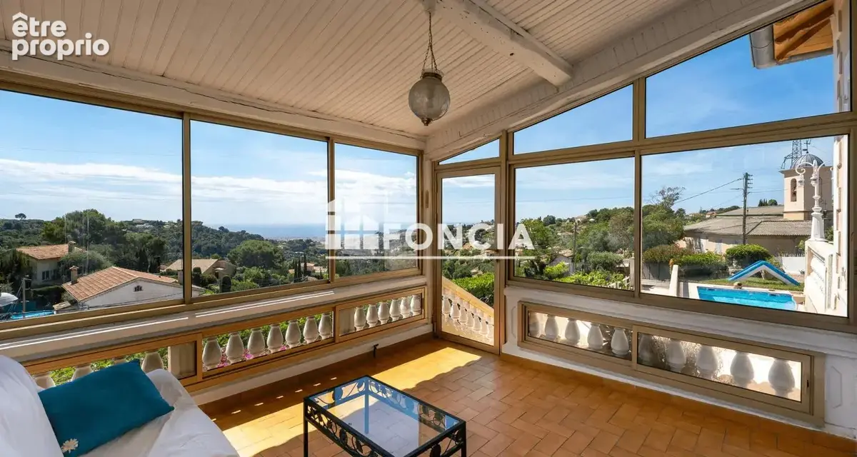 Nice St Pancrace - Villa 152 m² vue mer panoramique, 2 logements indépendants, piscine, DPE B - photo 3
