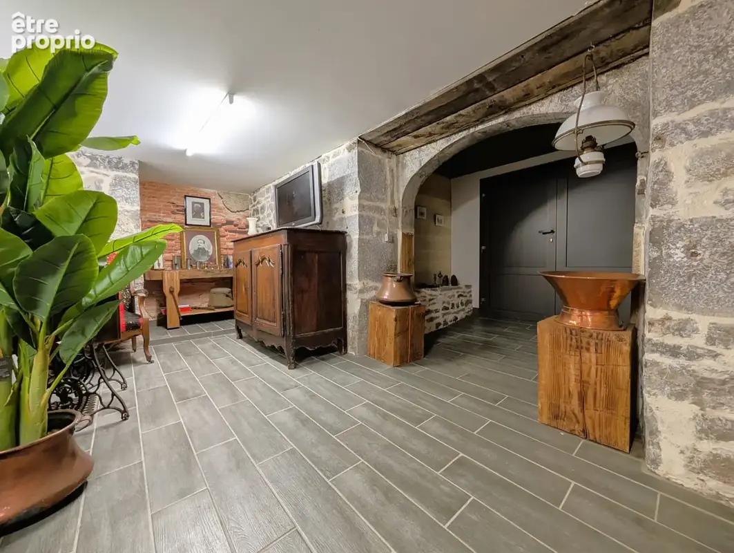 VIAGER OCCUPÉ   Maison en pierre avec jardin et garage - photo 12