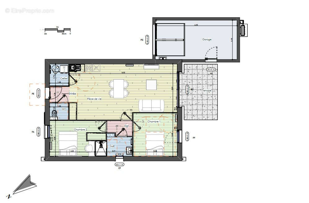 Maison à LES MATHES