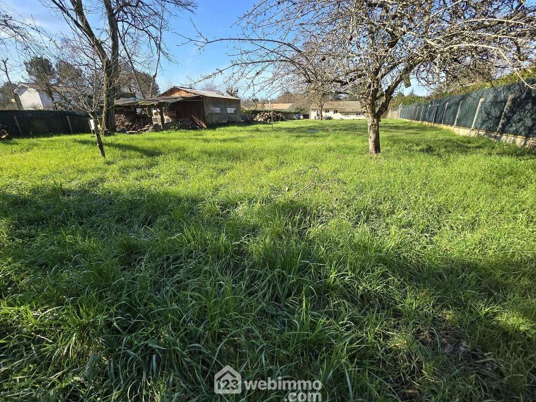 En deuxième ligne - Terrain à LE PIAN-MEDOC