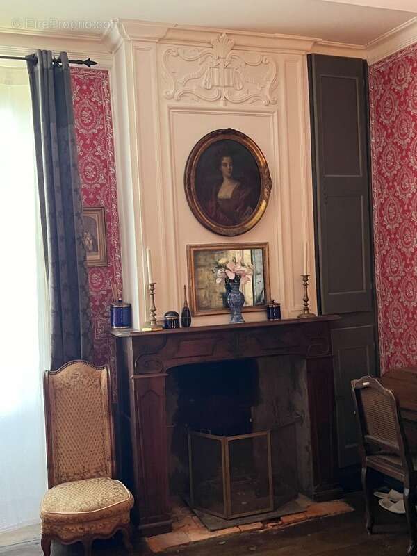 ELEGANT CHATEAU XVIIIs, sans travaux, sur 1 hectare clos de murs, jardin paysagé, chapelle, orangerie, dépendances, pour famille - photo 88