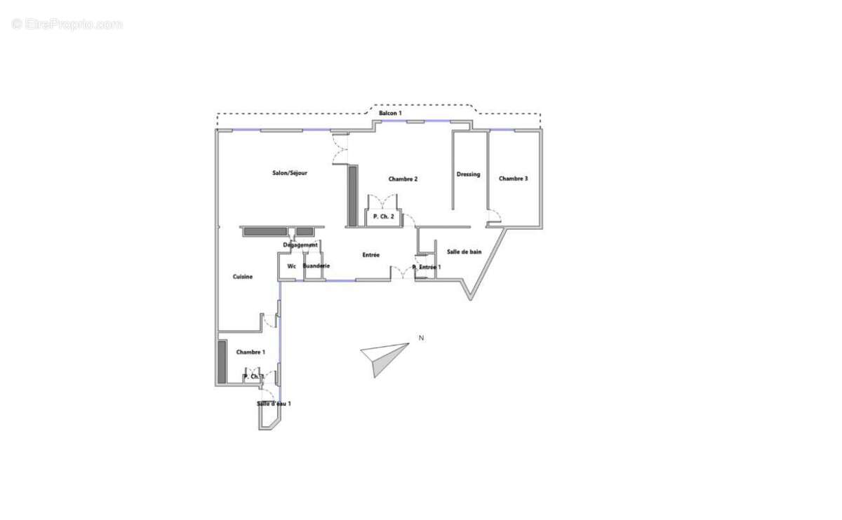 Appartement à PARIS-8E