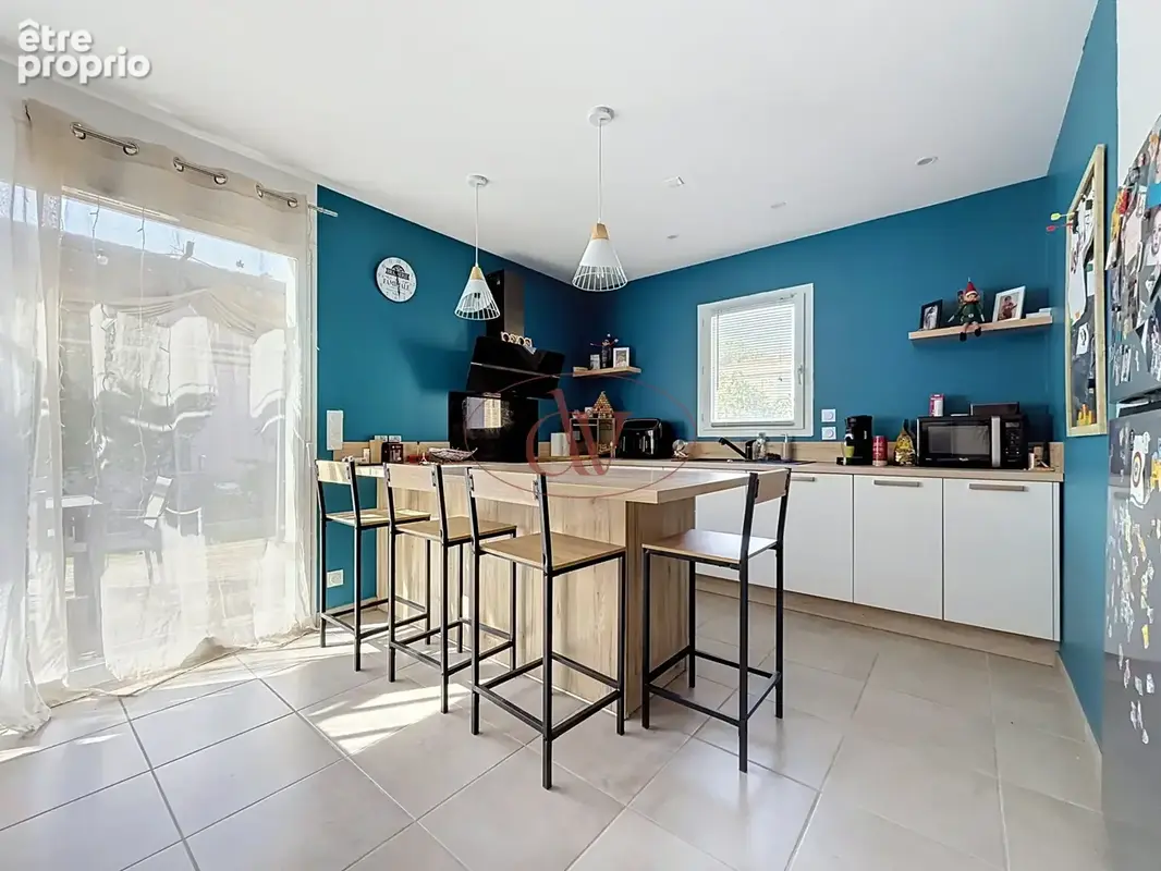 Maison plain pied 95 m2 hab  / 4 chambres / elne / parcelle 300 m2 - photo 3