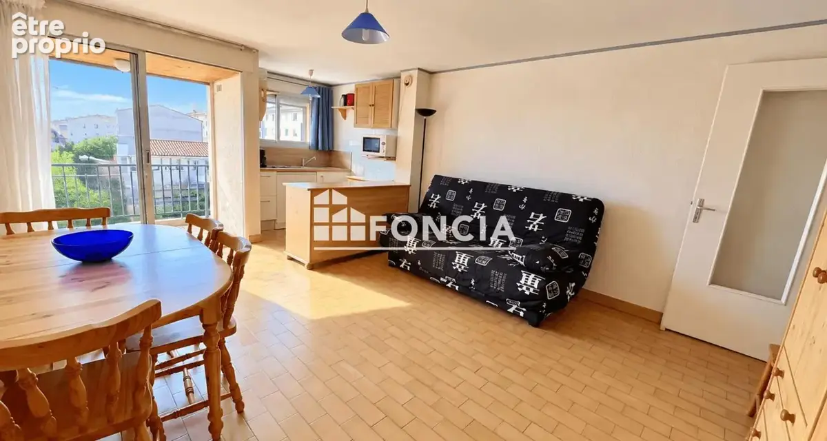 Exclusivite - canet plage – t2 traversant 39,65 m² – 3ᵉ étage – balcon sud – aperçu mer – cellier - photo 3