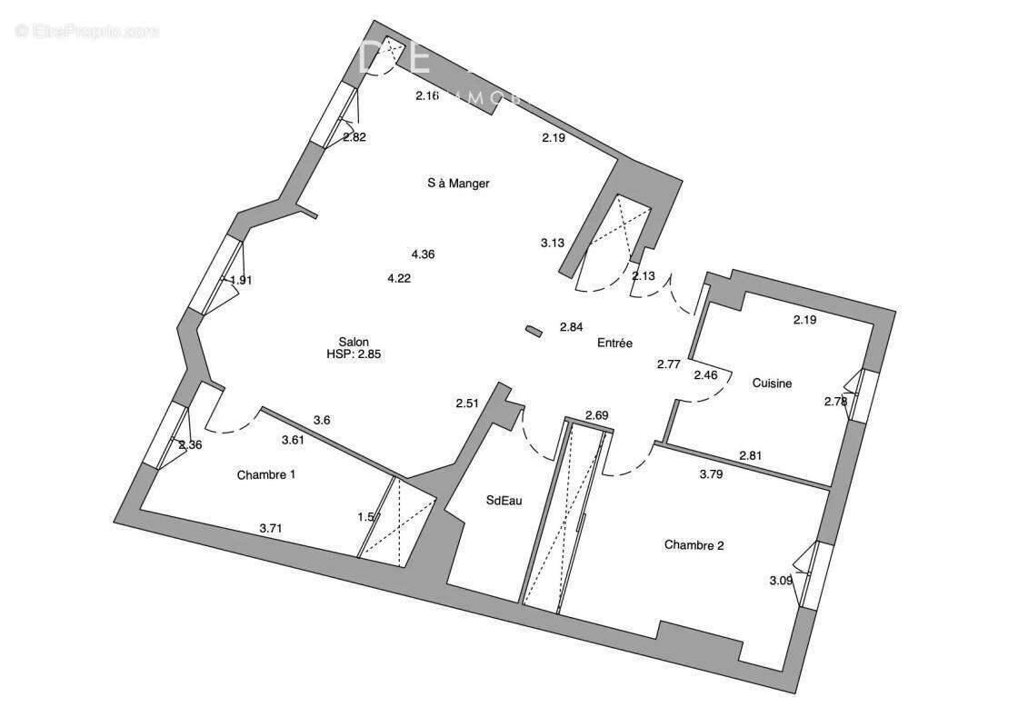 Appartement à PARIS-14E