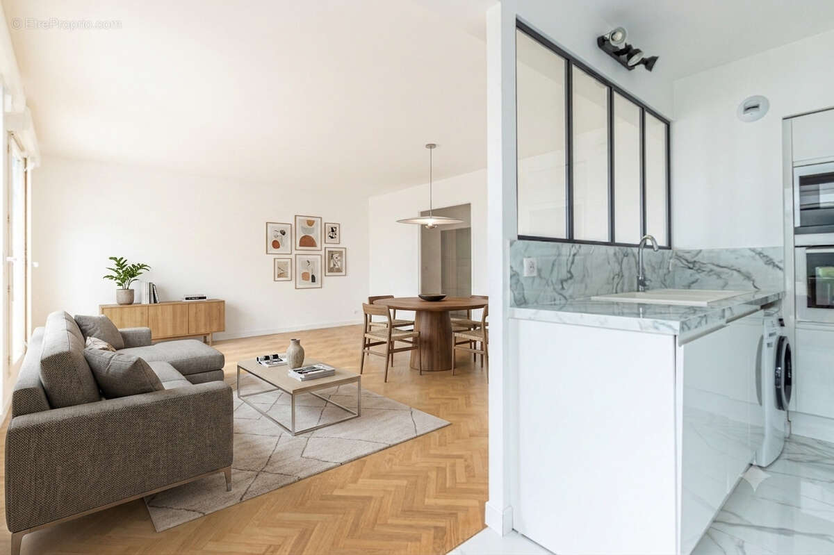 Appartement de 88m2 avec terrasse de 16m2, situé rue Donatello à 500m du tram Faubourg de l'Arche - photo 3
