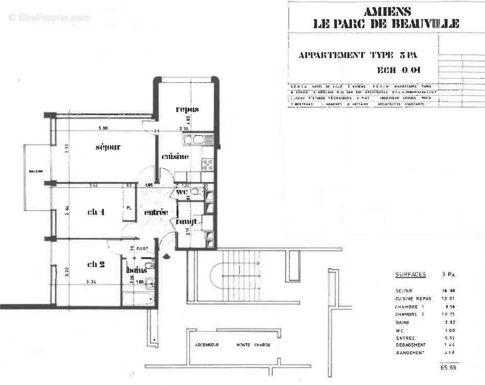 Appartement à AMIENS