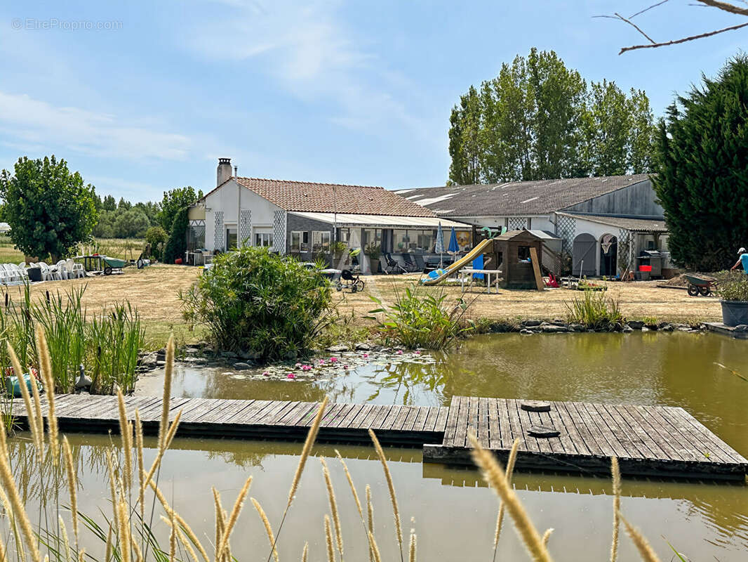 Maison 133m² habitables + 130m² de garages + studio et étang - photo 4