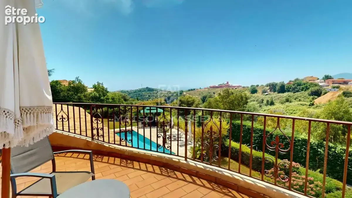Maison vue panoramique - piscine - tennis - photo 14
