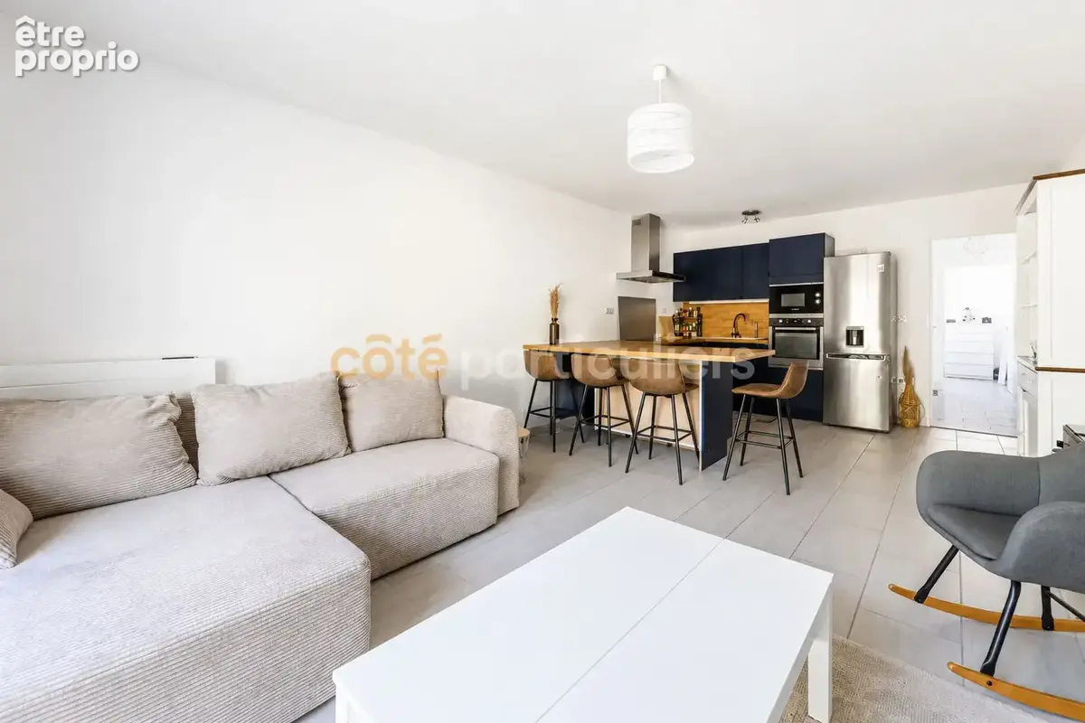 Saint-herblain -- appartement 3 pièces -- 66.32 m² -- terrasse -- jardin -- garage - photo 2
