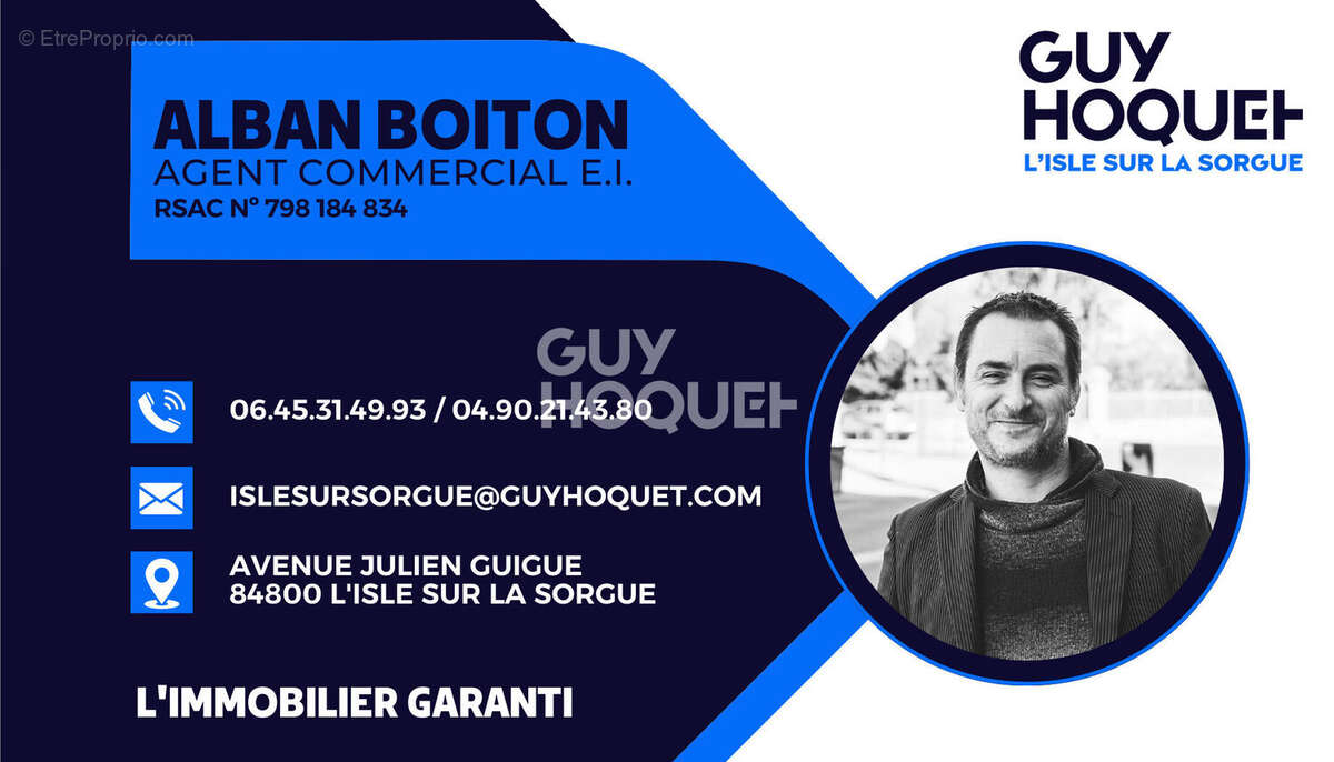 Maison à L'ISLE-SUR-LA-SORGUE