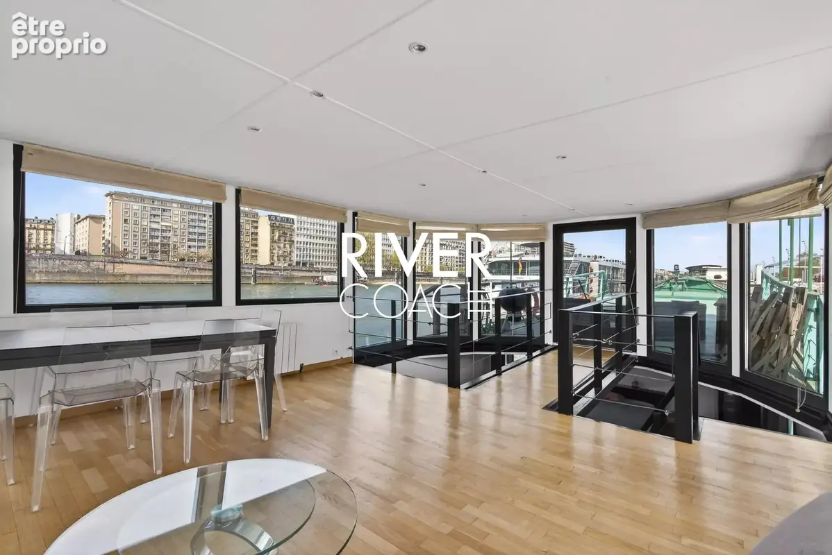 Paris 15 – Bateau-logement familial avec grande terrasse - photo 2