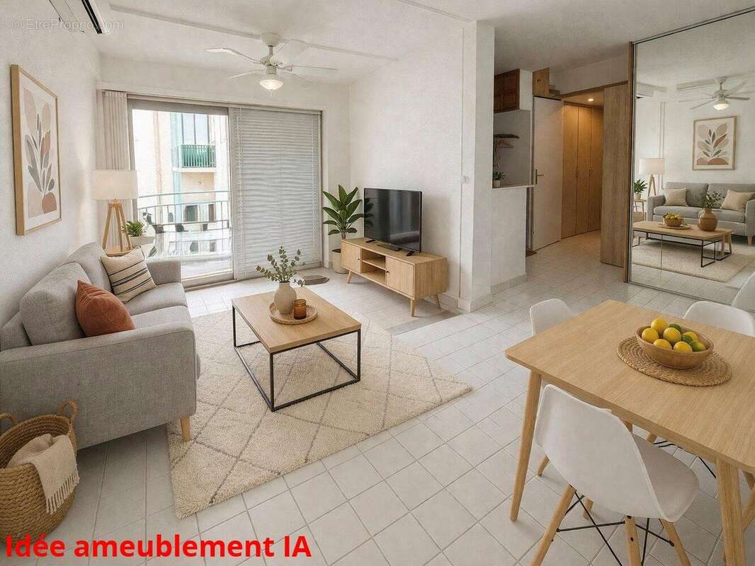 ameublement IA - Appartement à ARGELES-SUR-MER