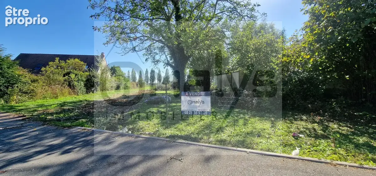 Photo Terrain à Aire-Sur-La-Lys au prix de 55 000€