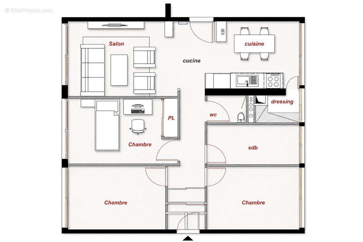 Appartement à BOIS-D'ARCY