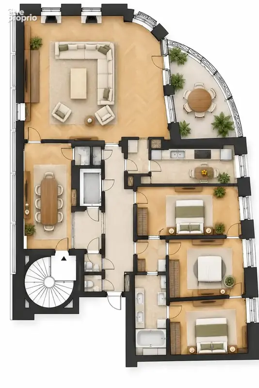 Photo Appartement à Paris-16e au prix de 1 695 000€