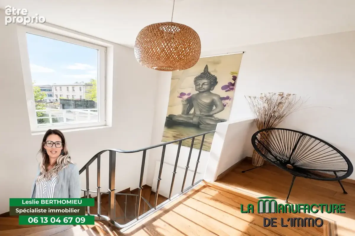 Beau duplex de + 180m2 avec terrain de 400m2 sur st chamond - photo 17