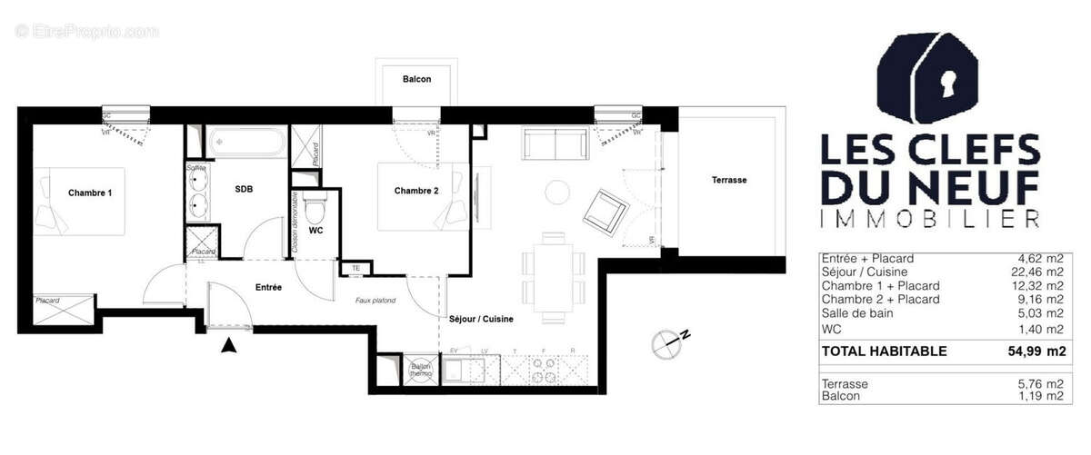 Appartement à TOULOUSE