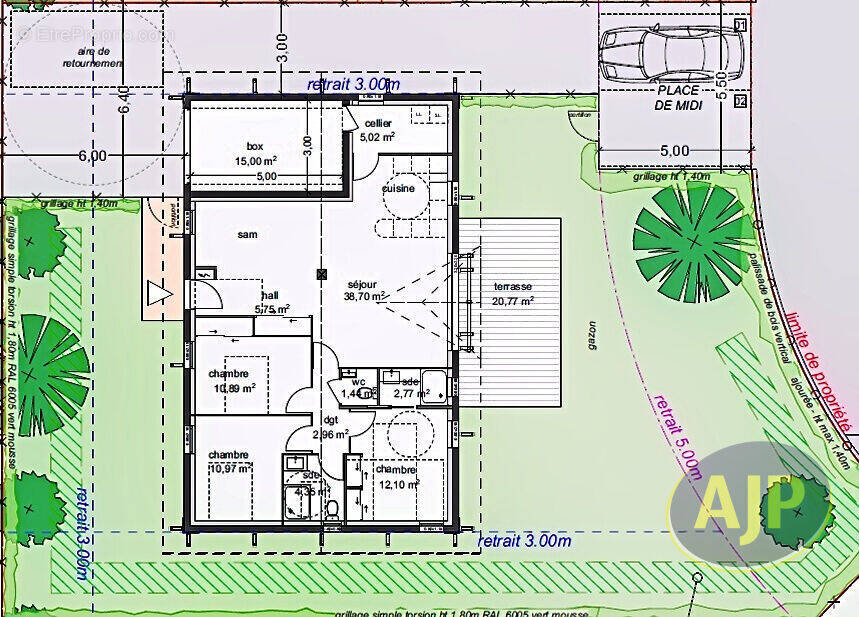 Maison à BISCARROSSE