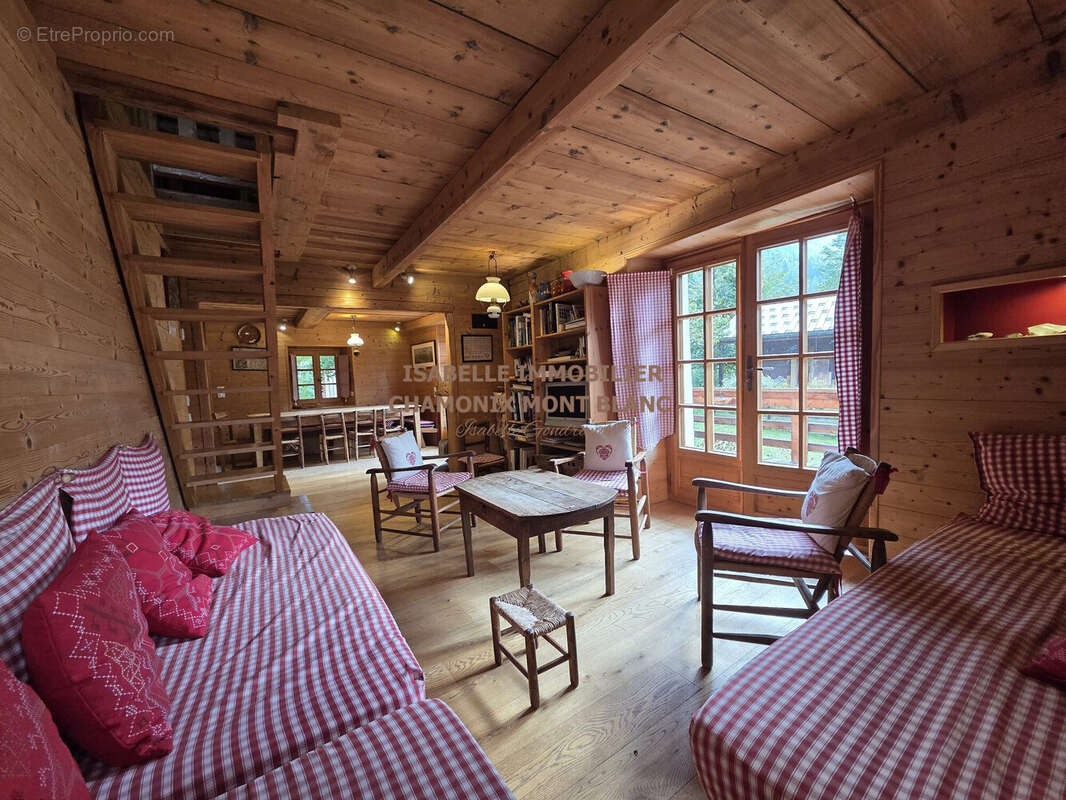 Salon / Vente Chamonix - Maison à CHAMONIX-MONT-BLANC