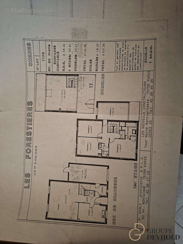 plan bis - Maison à PLAISIR