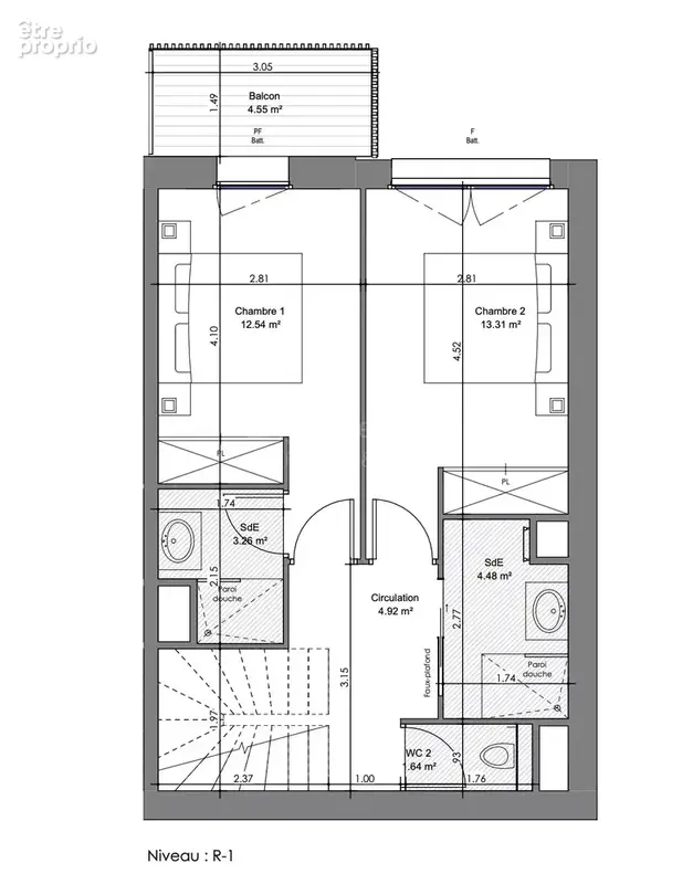 Ref 524 : programme neuf - crest voland - chalet avec superbe vue - photo 9