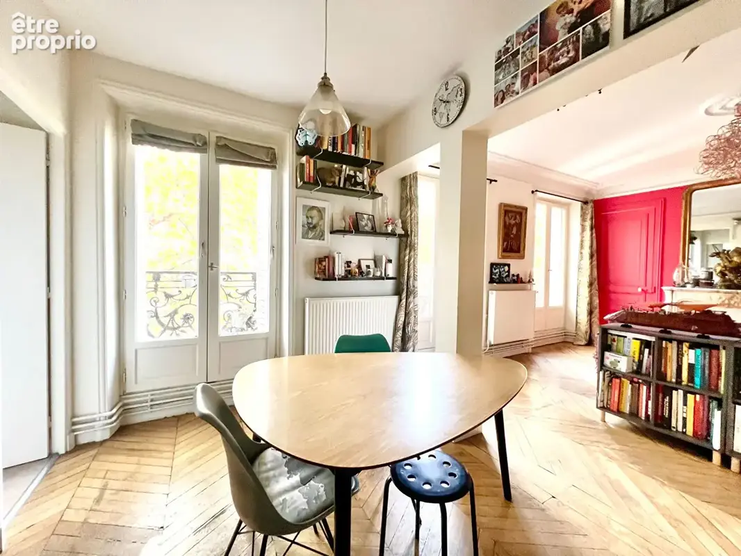 Paris 18ème - Bd.Barbès - 4P  3CH 73,37M2 Balcon filant 14M2 - photo 8