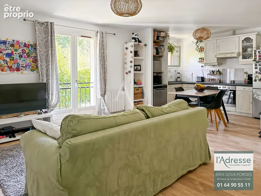 Appartement 3p en duplex 70m² au sol a forges les bains en parfait etat - photo 2