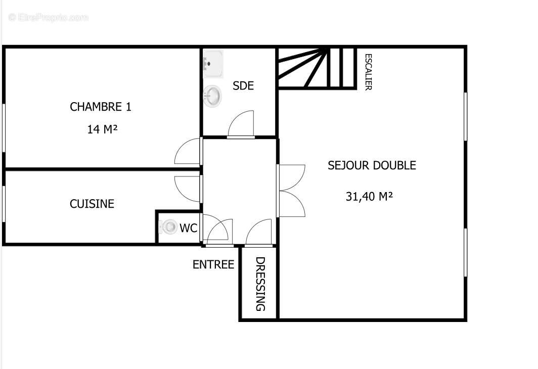 Appartement à ASNIERES-SUR-SEINE