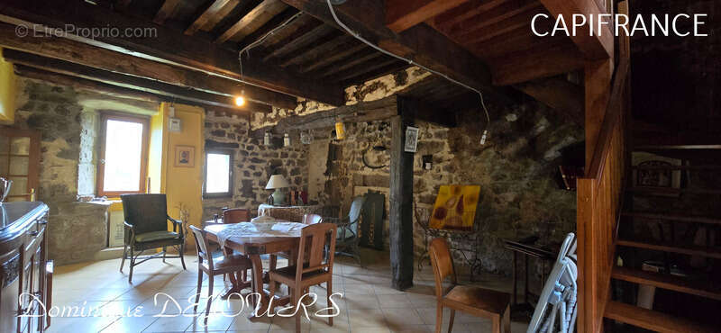 Ardèche, à 5 mn en voiture de St Pierreville au coeur du parc national des Monts d'Ardèche, spacieuse maison de 178m² avec une g - photo 5