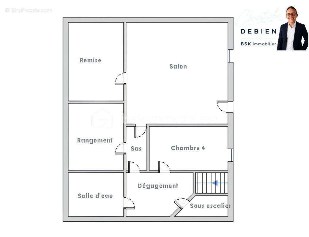 Maison familiale de plain-pied avec sous-sol aménagé, 4 chambres et grand jardin au calme – chavagnes-en-paillers - photo 17