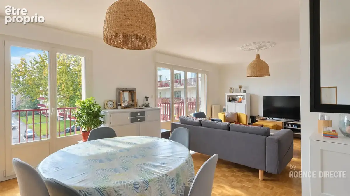 Appartement Rennes 5 pièce(s) 90 m2 Terasse et place de parking - photo 3
