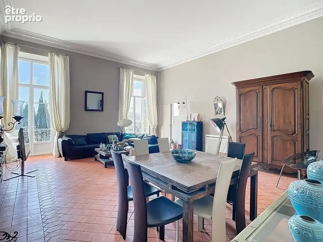 Nice - Cimiez : Palais Belle Époque, 5 pièces d’exception de 156m² - photo 4