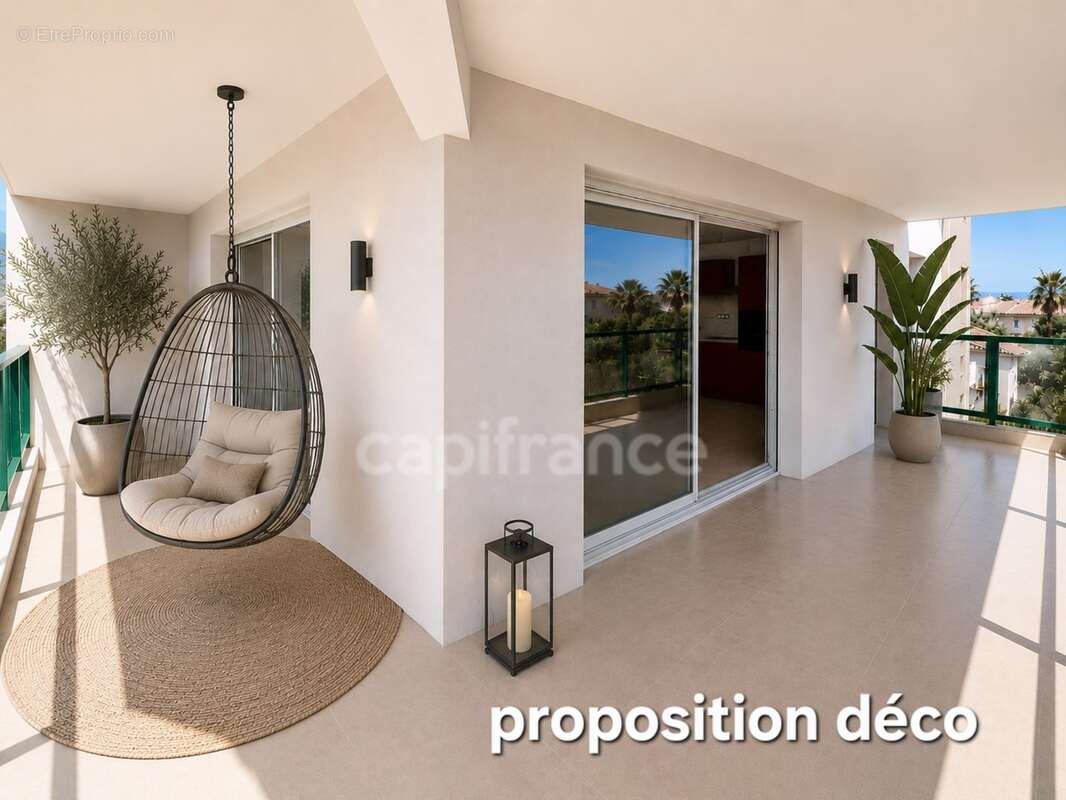 Appartement T4 de standing avec terrasse, climatisation, garage et aperçu mer - photo 6