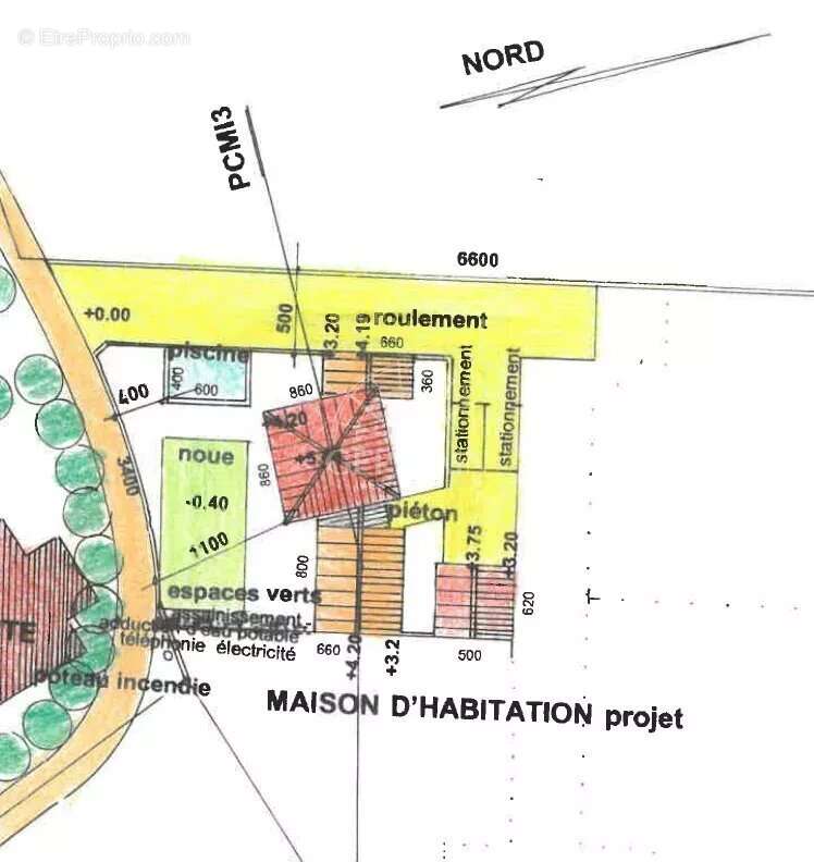 L'Isle-sur-la-Sorgue, terrain constructible de 726 m² viabilisé avec permis accordé - photo 4