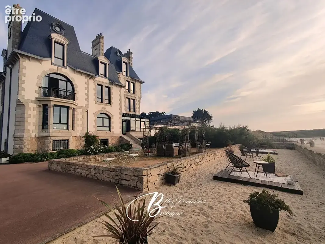 A vendre Demeure d'exception les pieds dans l'eau et vue mer panoramique Finistère - photo 1