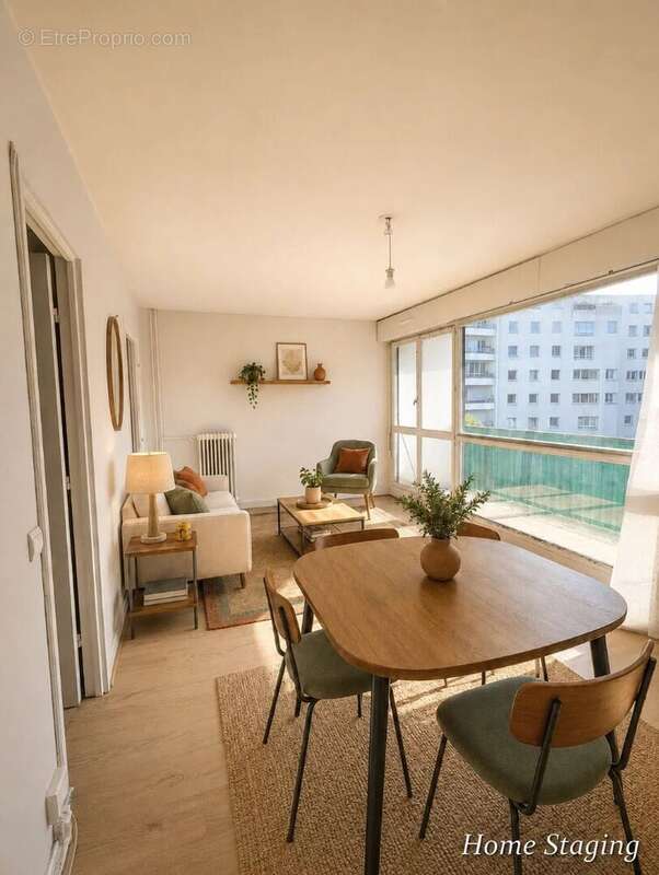 Appartement Paris 1 pièce(s) 27.51m2 - photo 4