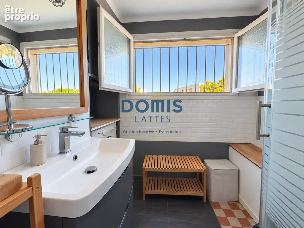 Montpellier Celleneuve   Appartement T4 traversant avec deux balcons, parking, cave, cellier - photo 6
