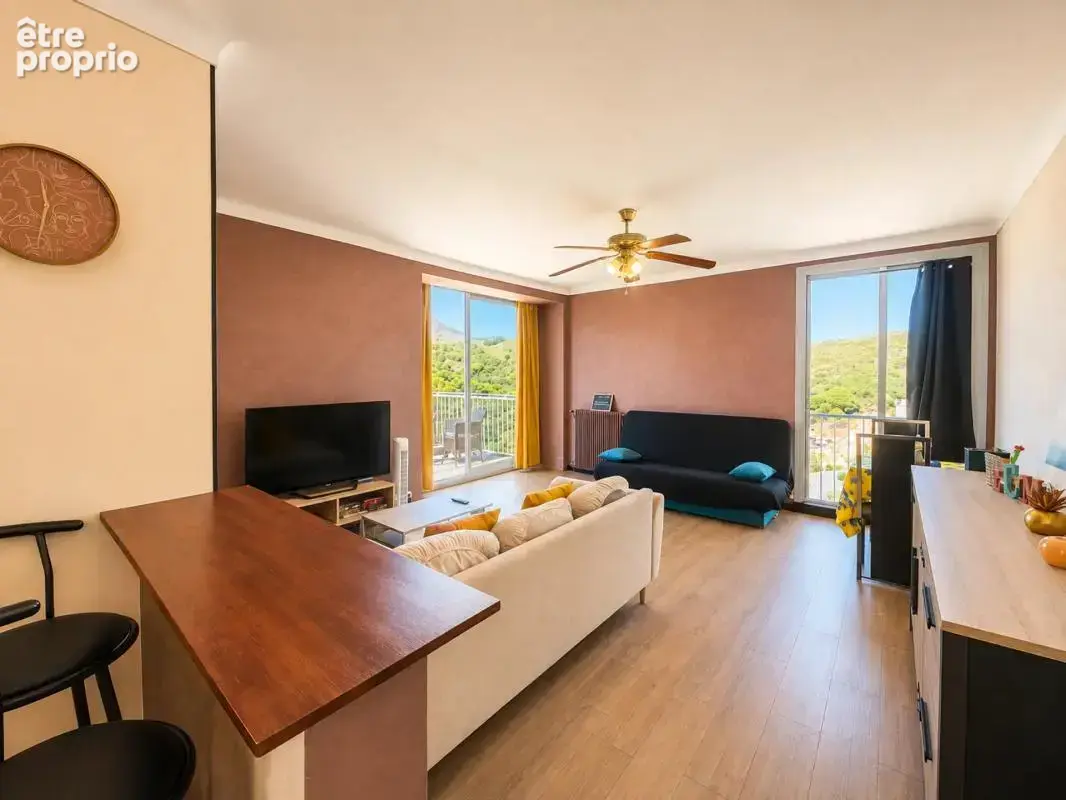 Banyuls sur mer, grand t2 de 51 m2 avec vue - photo 8