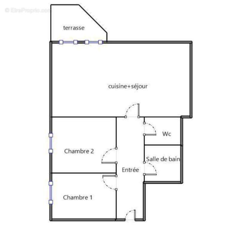 Appartement à LA GARENNE-COLOMBES