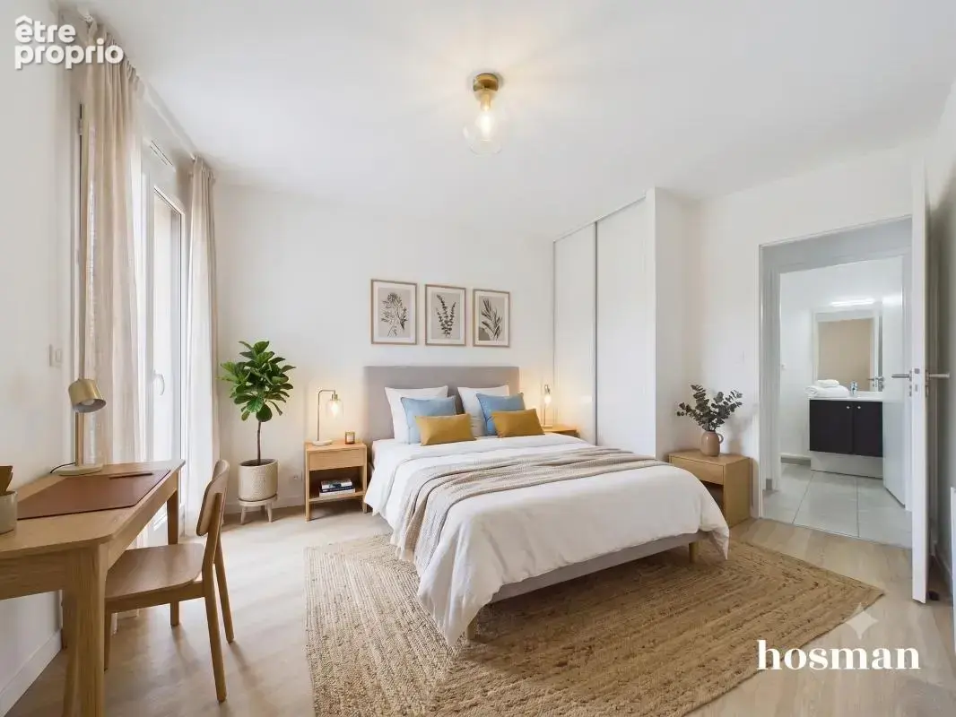 Appartement T2 récent de 45,40 m² avec terrasse - Proche Beaujoire, Nantes - photo 9