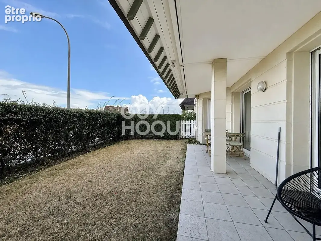 Tourgeville plage - appartement 2/3 pieces en rez de jardin face mer - photo 10