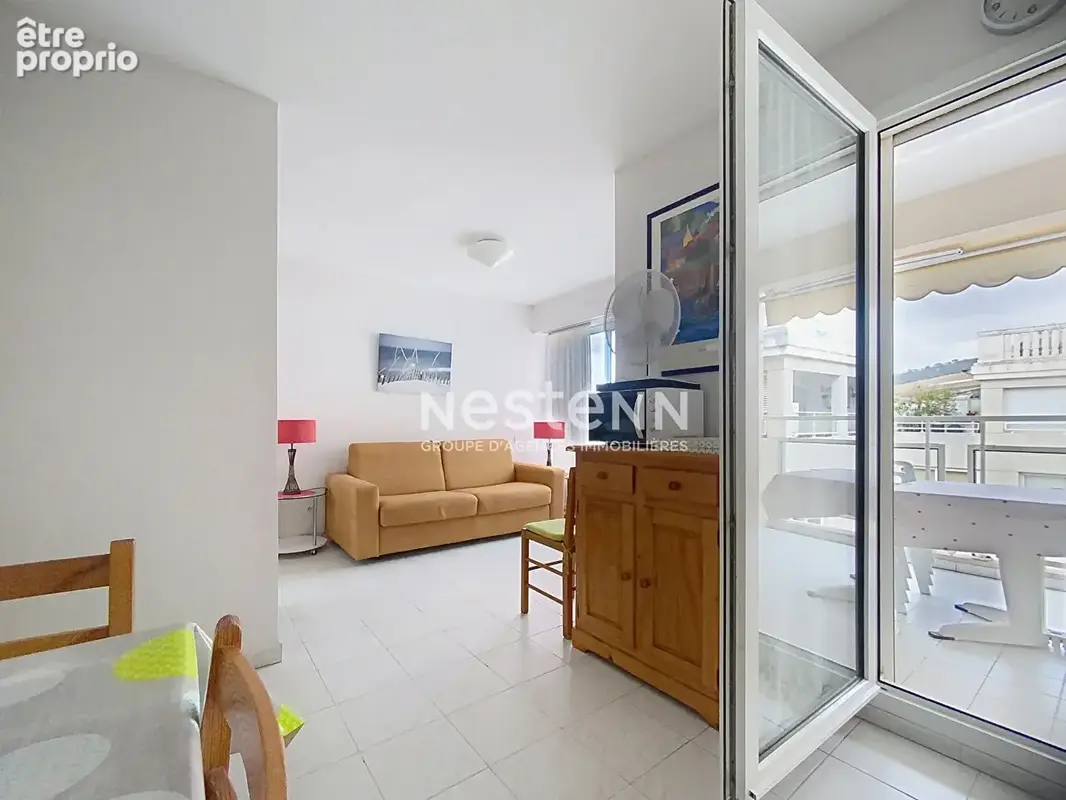 Golfe juan - studio 26m2 - terrasse - piscine- apercu mer - photo 6