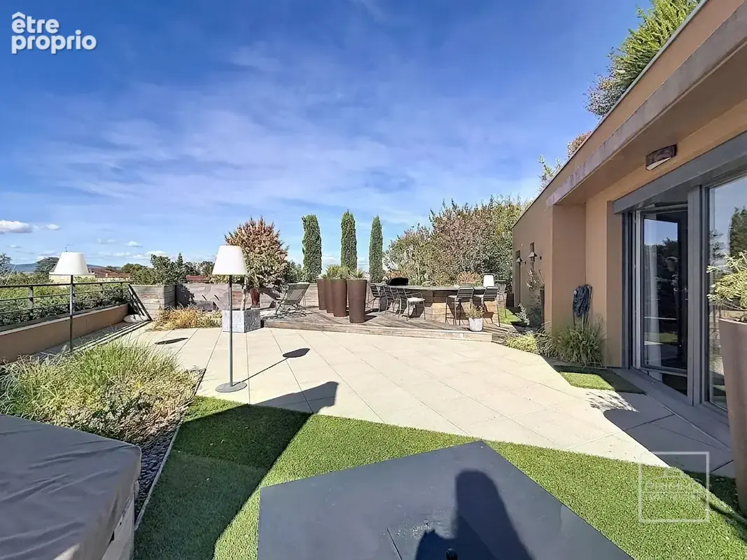Saint Didier Au Mont D'Or, Appartement grand standing, terrasse panoramique de 116m² - photo 11